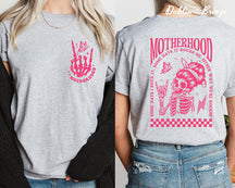 T-shirt maman rockeuse