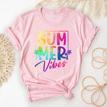 T-shirt de vacances tendance Summer Vibes