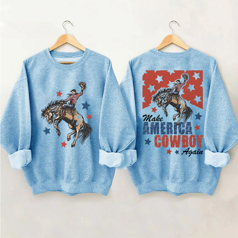 Rendre l'Amérique Cowboy à nouveau sweat-shirt