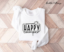 Sweat-shirt Happy Camper