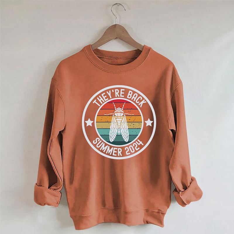 Sweat-shirt Amoureux des Insectes Cigale