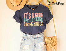 T-shirt C'est une bonne journée pour enseigner les compétences d'adaptation