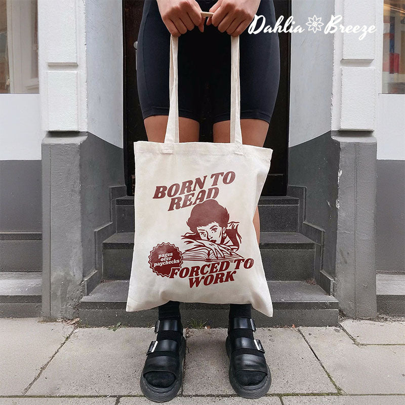 Né pour lire le sac fourre-tout livresque