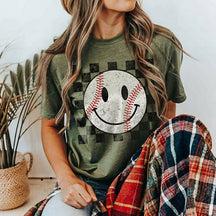 T-shirt du jour du match Baseball Smile