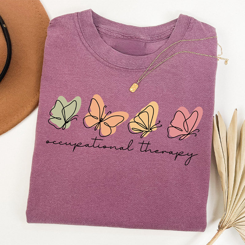 T-shirt mignon d’ergothérapie