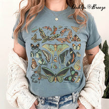 T-shirt esthétique papillon et papillon vintage