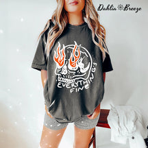 Tout va bien T-shirt crâne vintage