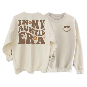 In meiner Tante-Ära-Sweatshirt mit Glasdruck