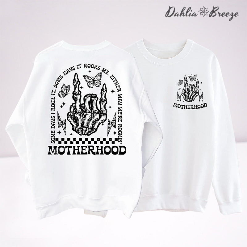 Maternité Certains jours, je le berce certains jours Sweat-shirt