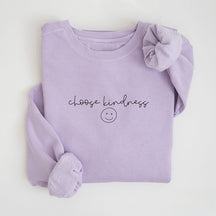 Wählen Sie ein Kindness-Sweatshirt mit Rundhalsausschnitt