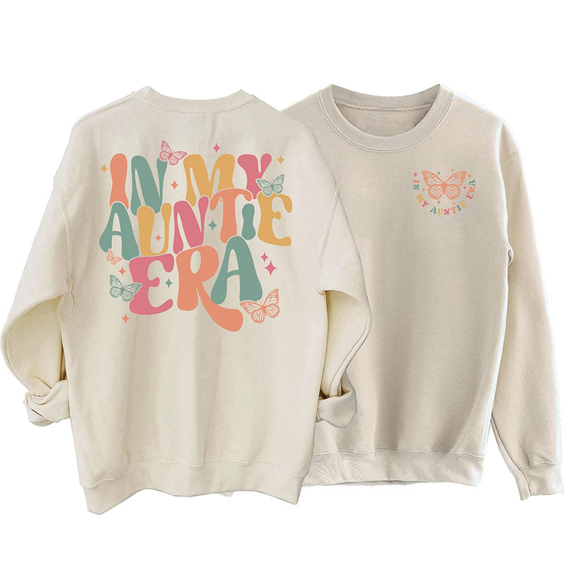 In meiner Tante-Ära-Sweatshirt mit Rundhalsausschnitt