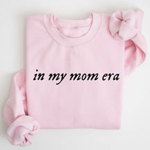 Sweat-shirt à imprimé lettre In My Mom Era