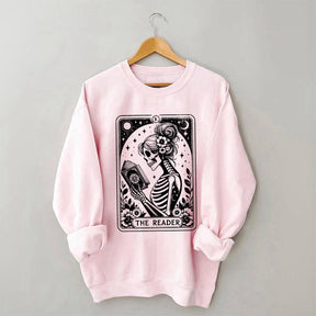 Le sweat-shirt de l’amant du livre de cartes de tarot squelette
