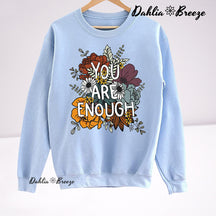Sweat-shirt Vous êtes assez de pensées positives