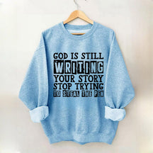 Schreiben Sie Ihre Geschichte Sweatshirt