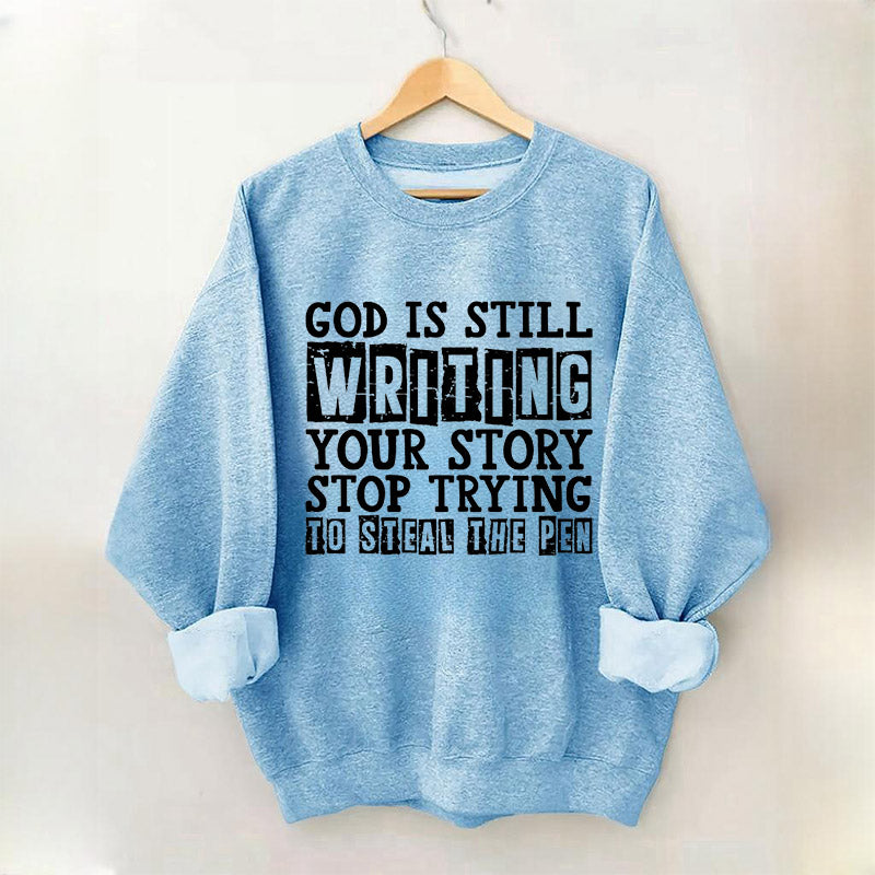 Schreiben Sie Ihre Geschichte Sweatshirt