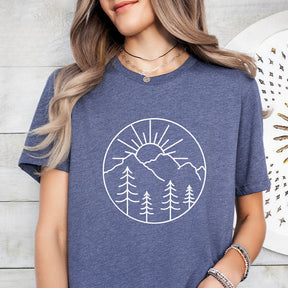 T-shirt Camping Amoureux de la Nature