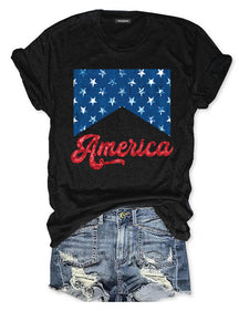 T-shirt Amérique du 4 juillet