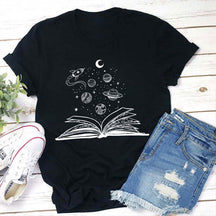 T-shirt Livres et espace