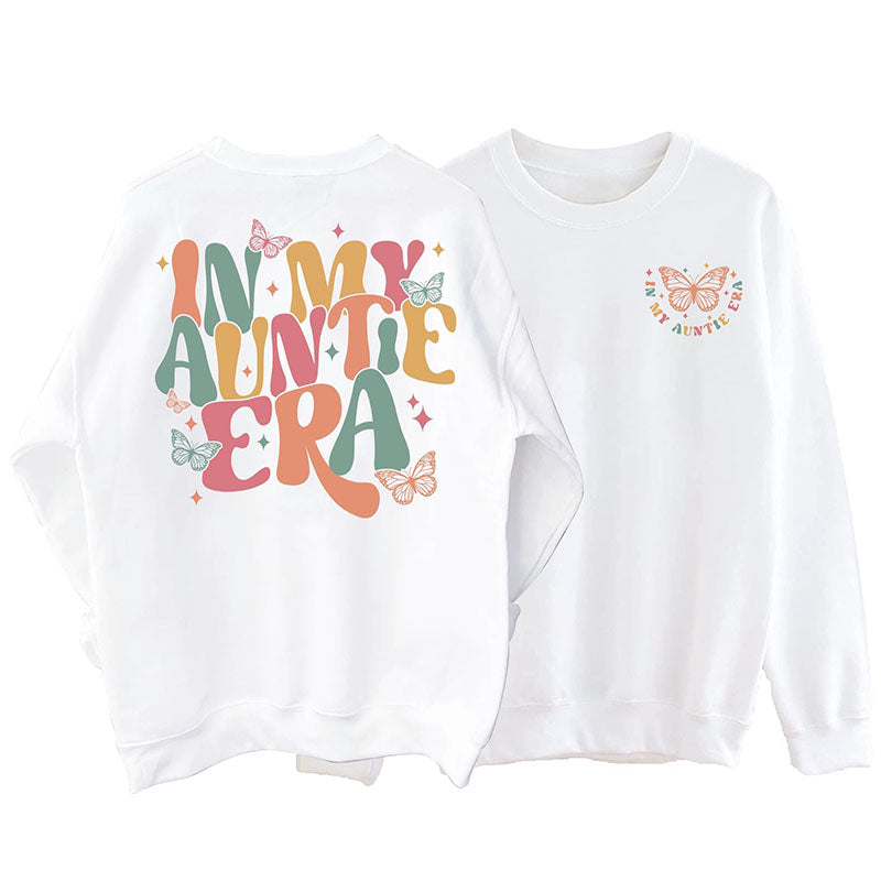 In meiner Tante-Ära-Sweatshirt mit Rundhalsausschnitt