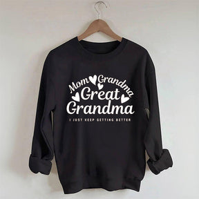 Sweat-shirt Maman Grand-mère Arrière-Grand-mère