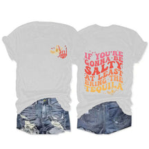 Si vous allez être salé, t-shirt drôle de tequila