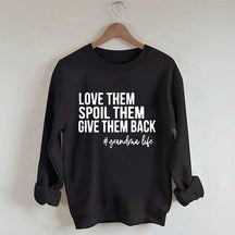 Aimez-les, gâtez-les, rendez-leur le sweat-shirt