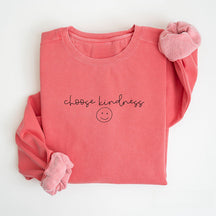 Wählen Sie ein Kindness-Sweatshirt mit Rundhalsausschnitt