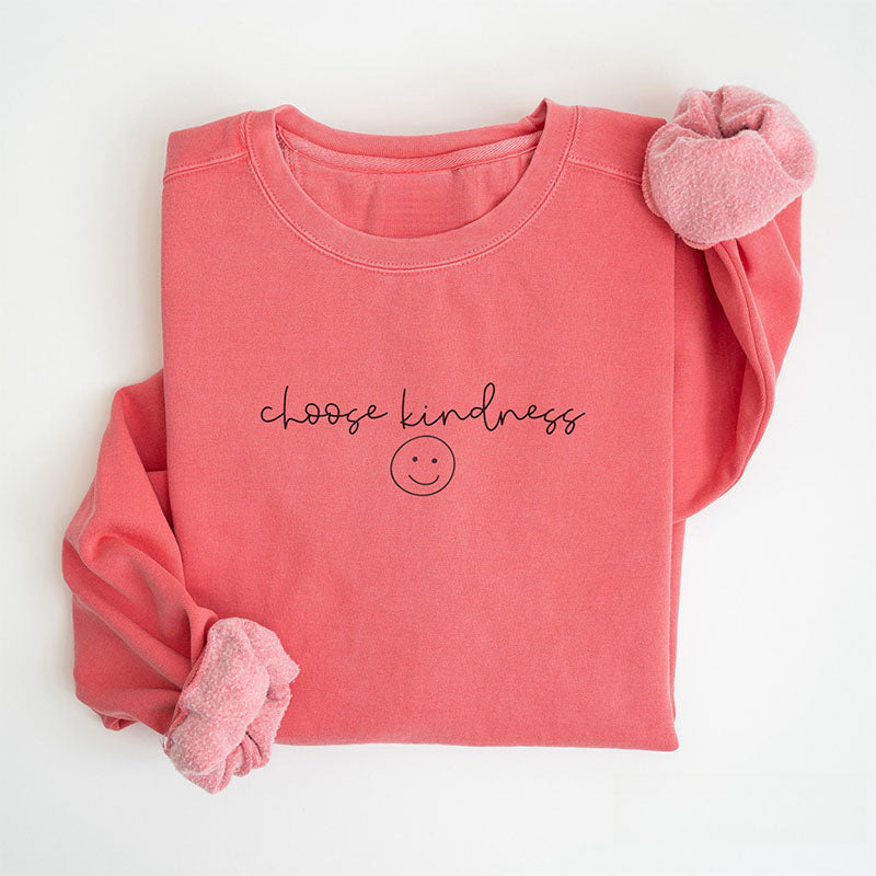 Wählen Sie ein Kindness-Sweatshirt mit Rundhalsausschnitt