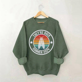 Sweat-shirt Amoureux des Insectes Cigale