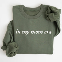 Sweat-shirt à imprimé lettre In My Mom Era