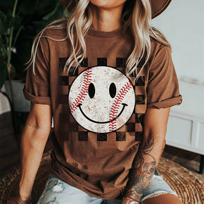 T-shirt du jour du match Baseball Smile
