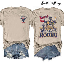 T-shirt Coors Banquet Rodéo