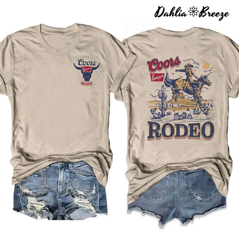 T-shirt Coors Banquet Rodéo