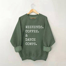 Sweat-shirt du concours de café et de danse du week-end