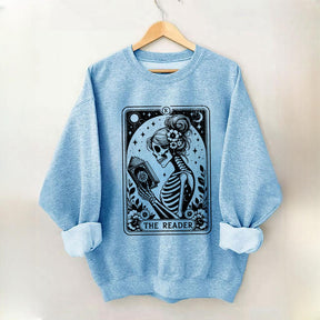 Le sweat-shirt de l’amant du livre de cartes de tarot squelette