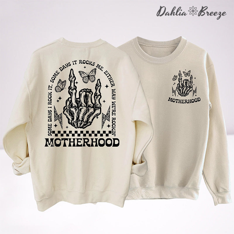 Maternité Certains jours, je le berce certains jours Sweat-shirt