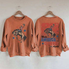 Rendre l'Amérique Cowboy à nouveau sweat-shirt