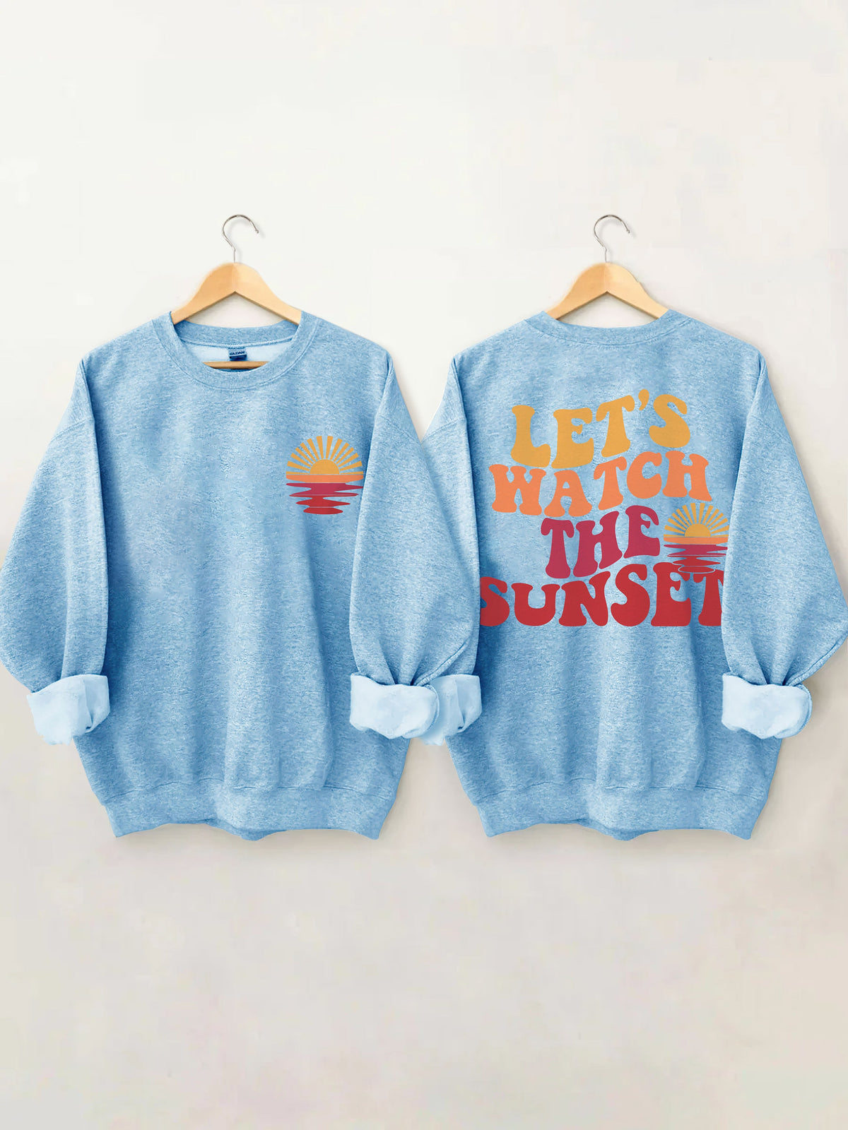 Regardons le sweat-shirt Sunset