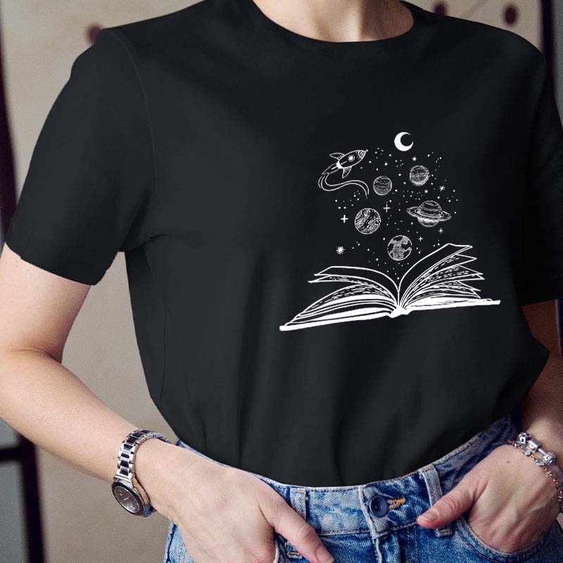 T-shirt Livres et espace