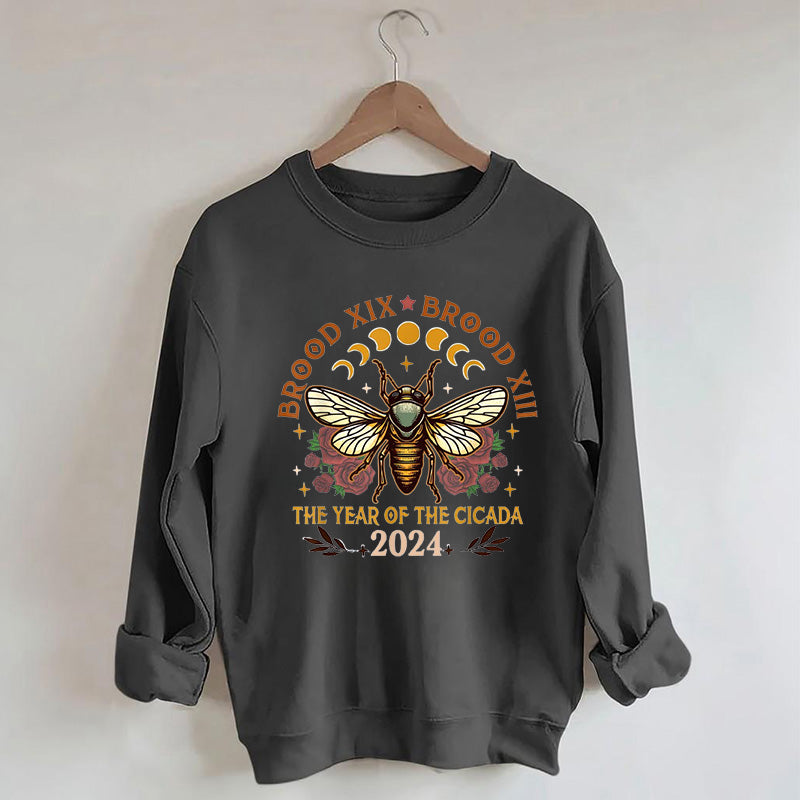 Sweat-shirt drôle de concert de cigales
