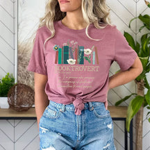 T-shirt pour les amoureux des livres Booktrovert