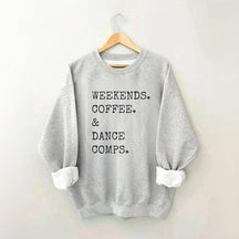 Sweat-shirt du concours de café et de danse du week-end
