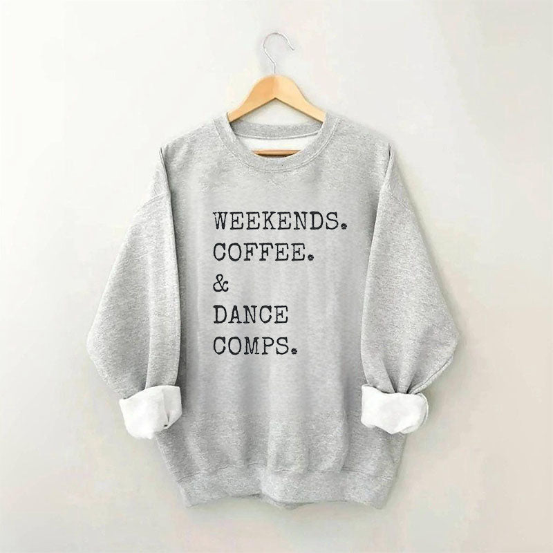 Sweat-shirt du concours de café et de danse du week-end
