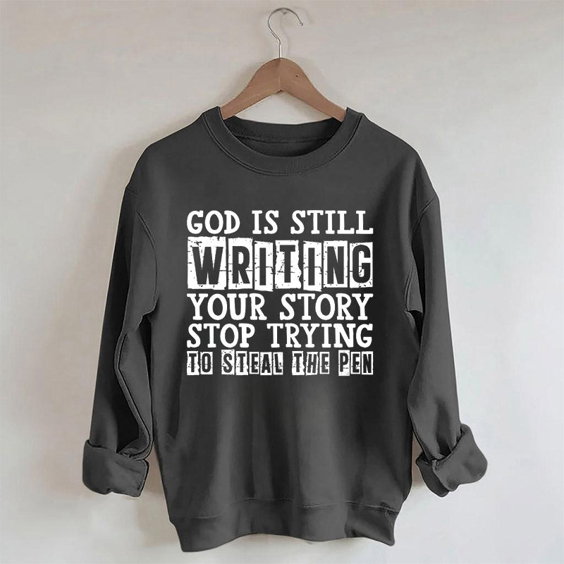 Schreiben Sie Ihre Geschichte Sweatshirt