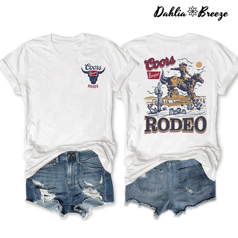 T-shirt Coors Banquet Rodéo