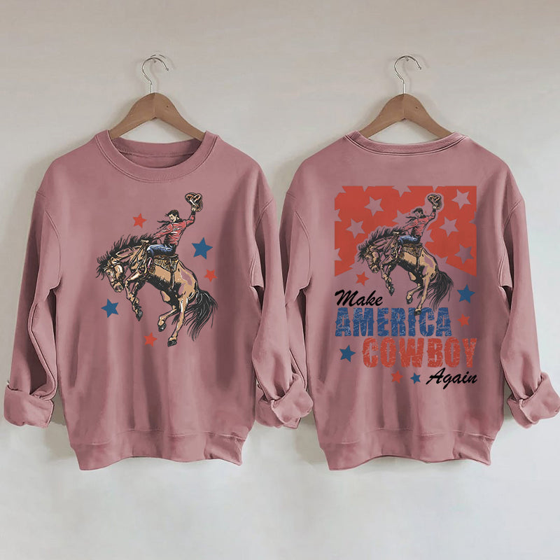 Rendre l'Amérique Cowboy à nouveau sweat-shirt