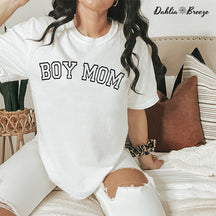 Garçon Maman Drôle Maman Crewneck T-shirt