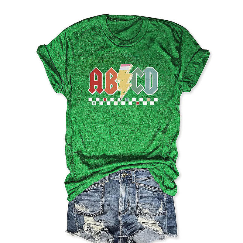 T-shirt professeur Abcd