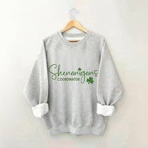Shenanigans Coordinator Sweatshirt mit Buchstaben-Print